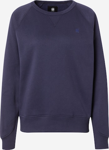 G-STAR - Sudadera en azul: frente