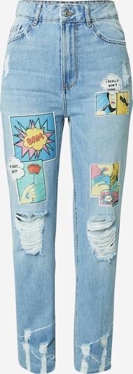 Pimkie Jean 'NSTHYAEL' en bleu denim / mélange de couleurs, Vue avec produit