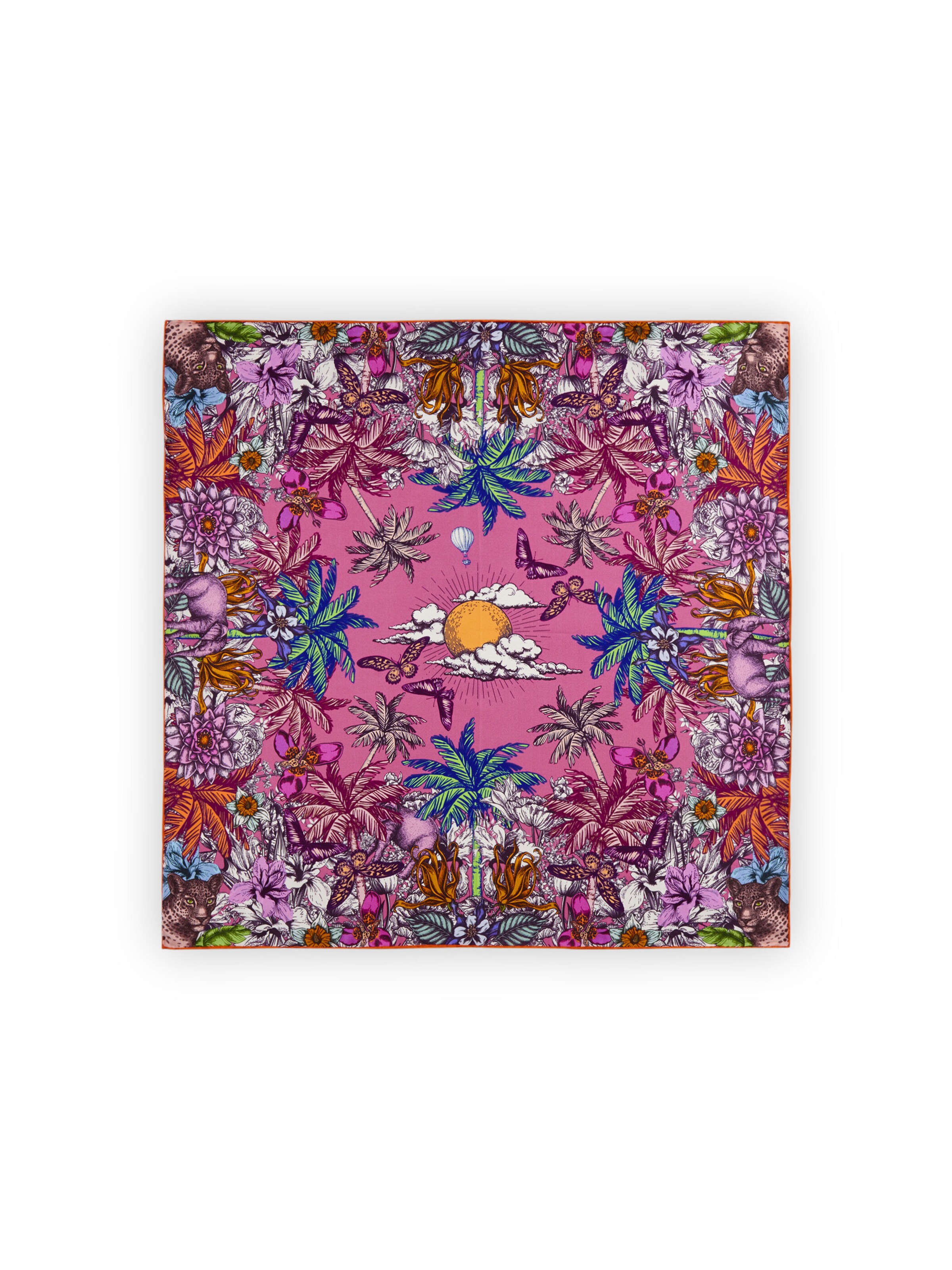 Foulard CODELLO en rose : devant