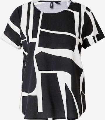 VERO MODA Blus 'EASY JOY' i svart: framsida