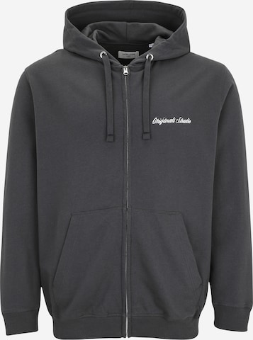 pilka JACK & JONES Džemperis 'JORNORREBRO': priekis