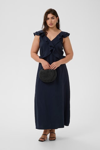 Robe 'KCruby' KAFFE CURVE en bleu : devant