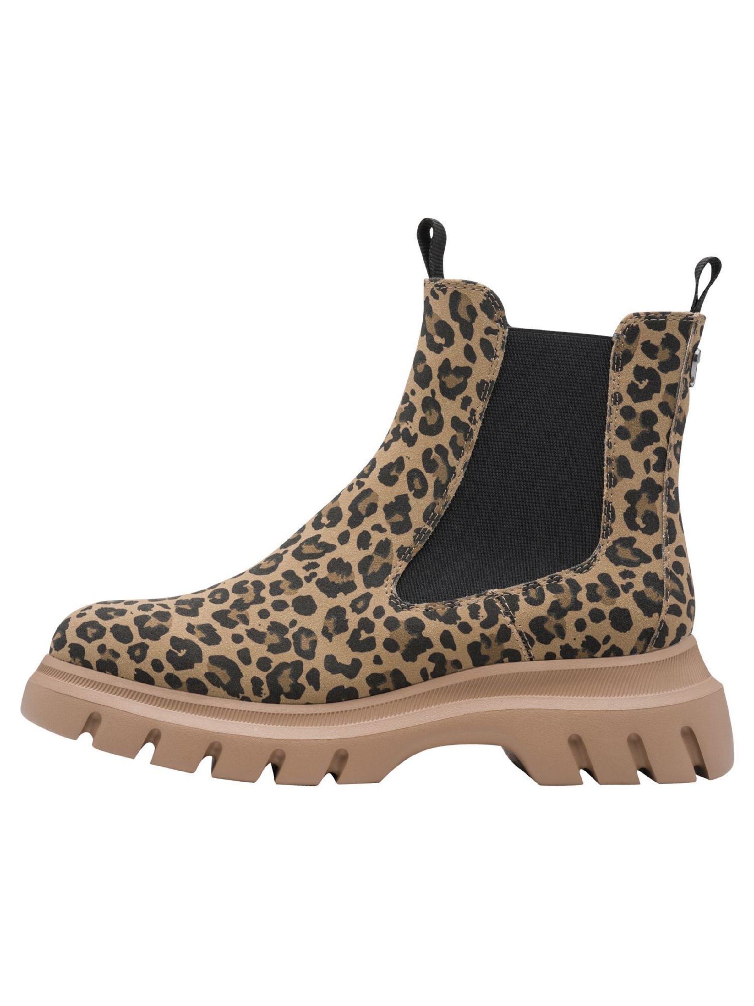 MARCO TOZZI Chelsea Boots in Beige