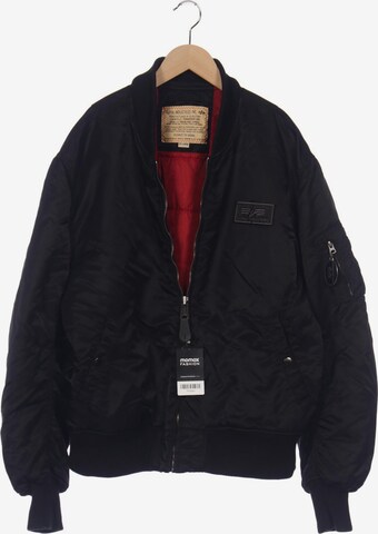 ALPHA INDUSTRIES Jacket & Coat in XXXL in Black: front