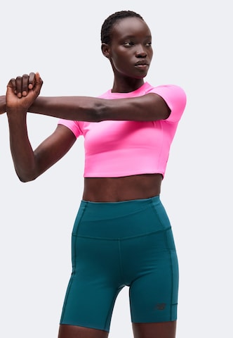 new balance - Camisa funcionais em rosa