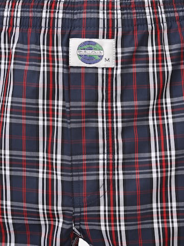 Boxers 'Check' D.E.A.L International en bleu