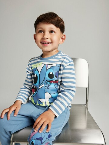 NAME IT Shirt 'NMMFABRON STITCH' in Blauw
