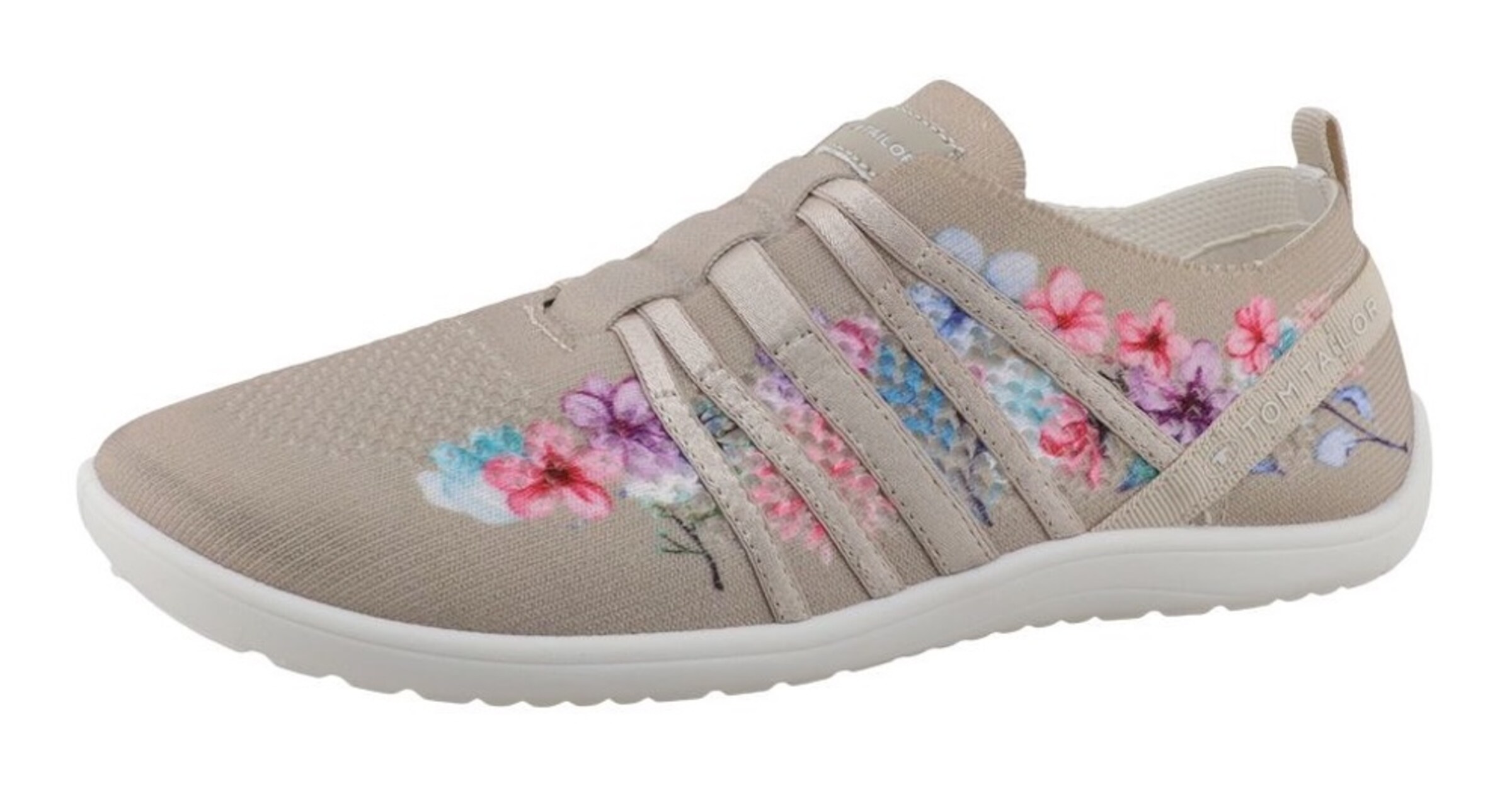 TOM TAILOR Slip-Ons in Beige