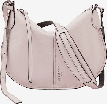 Liebeskind Berlin Crossbody Bag 'NAOMI HOBO' in Pink: front