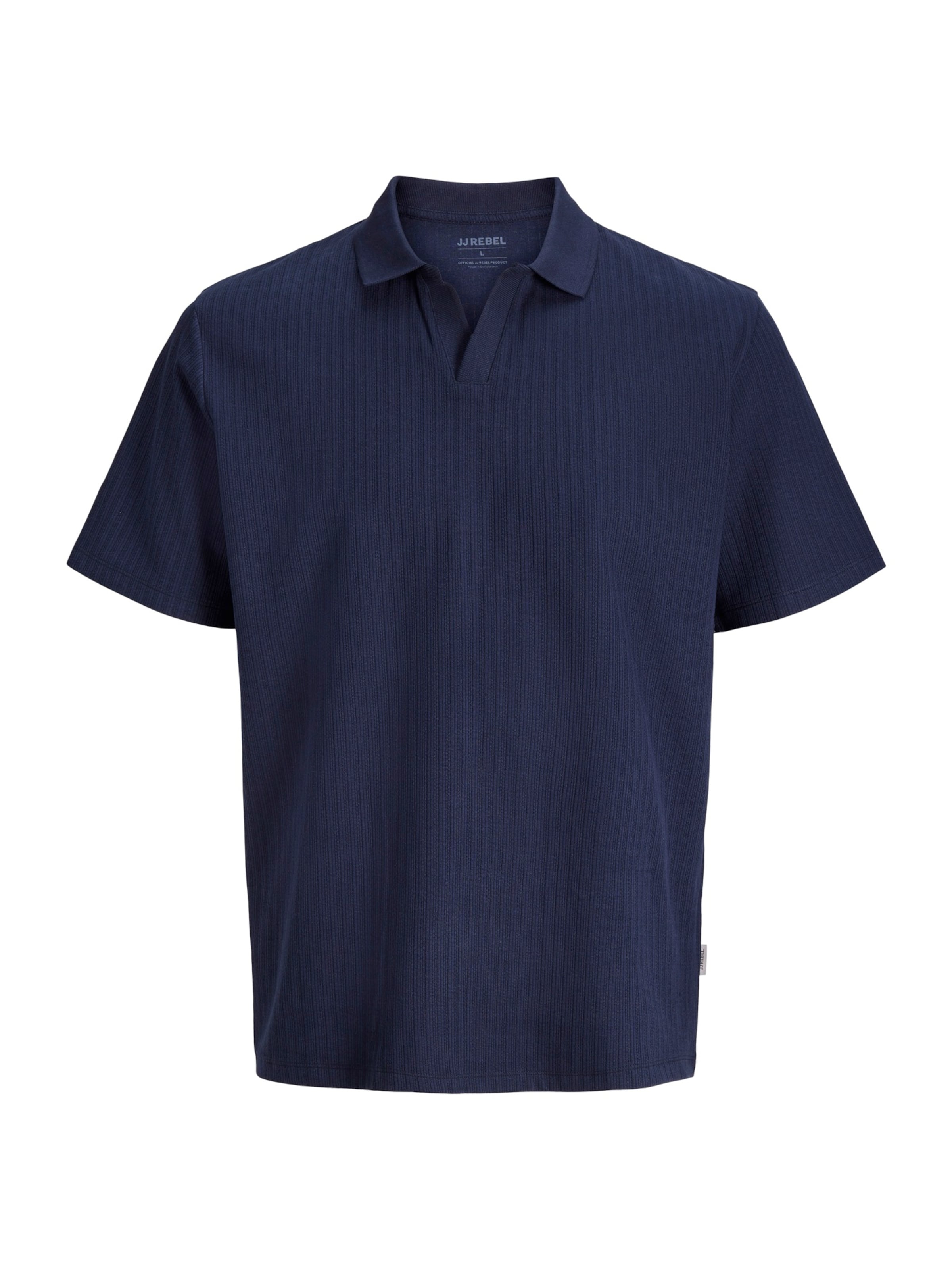 JJ Rebel Tričko 'JREBDENVER' – modrá: přední strana