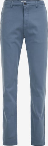 WE Fashion Chino nadrág - kék: elől