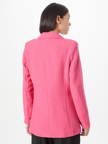 Wallis Curve Blazer in Pink