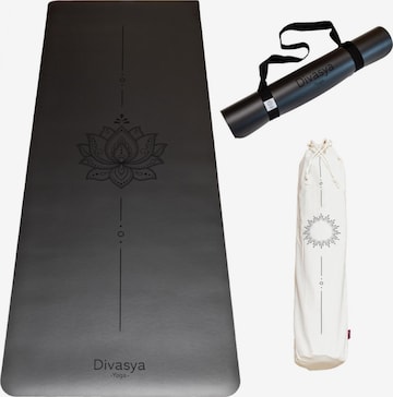 Divasya Mat 'Professional Grip' in Black: front