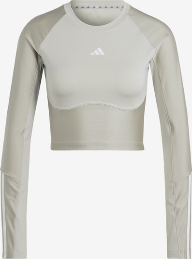 ADIDAS PERFORMANCE Camiseta funcional en beige / gris, Vista del producto