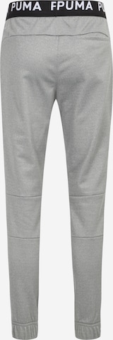 PUMA Tapered Workout Pants in Grey