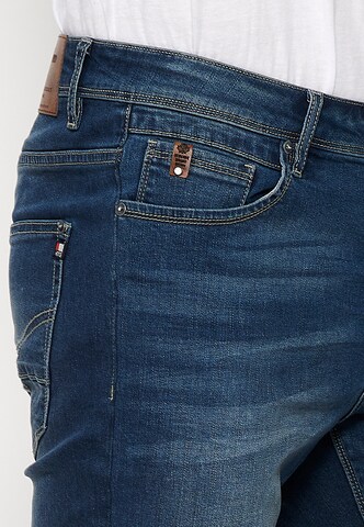 KOROSHI Slimfit Jeans in Blauw