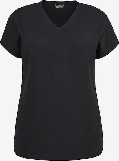 Goldner T-shirt en noir, Vue avec produit