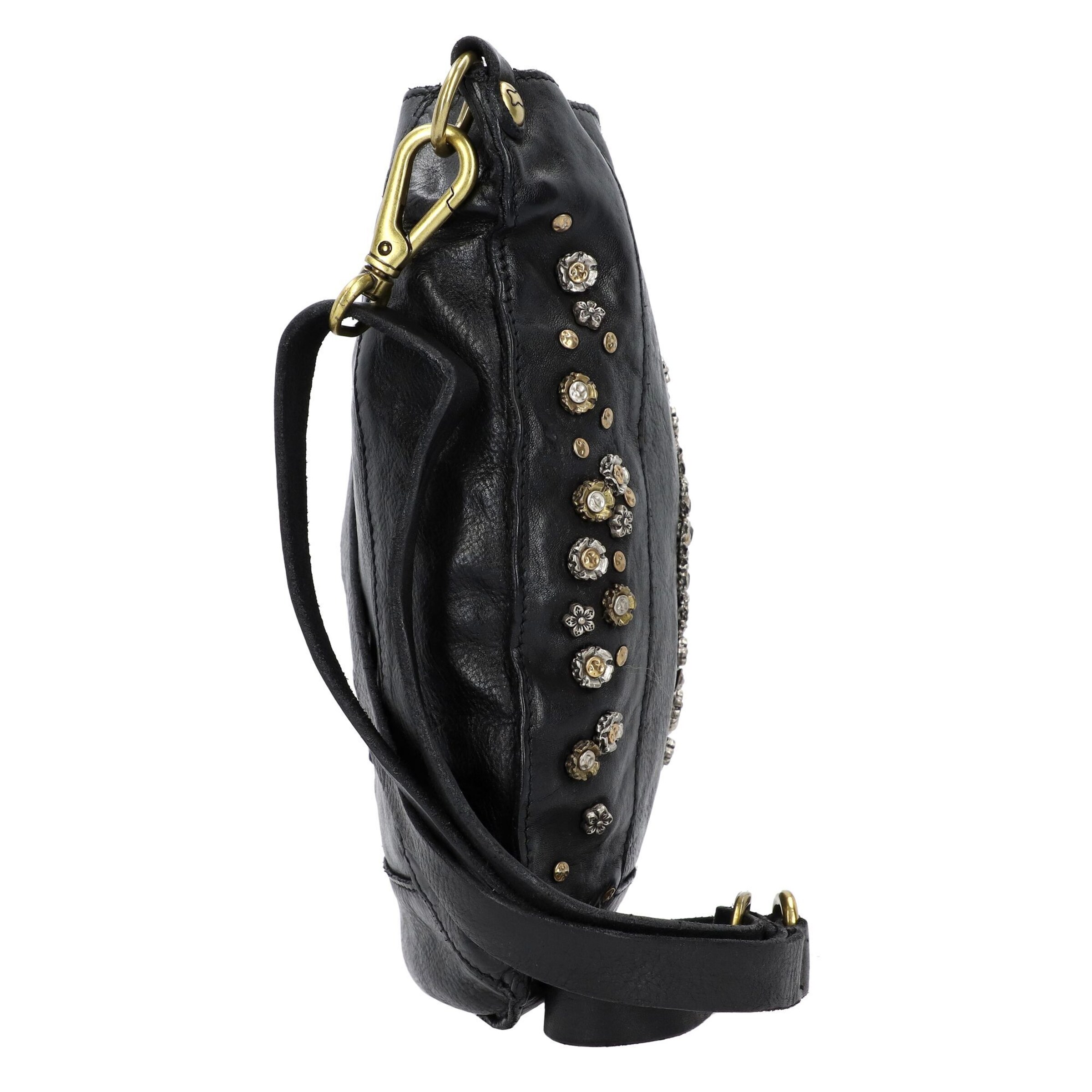 Sac à bandoulière 'Nora' Campomaggi en noir