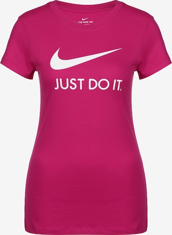 T-shirt Nike Sportswear en rose : devant