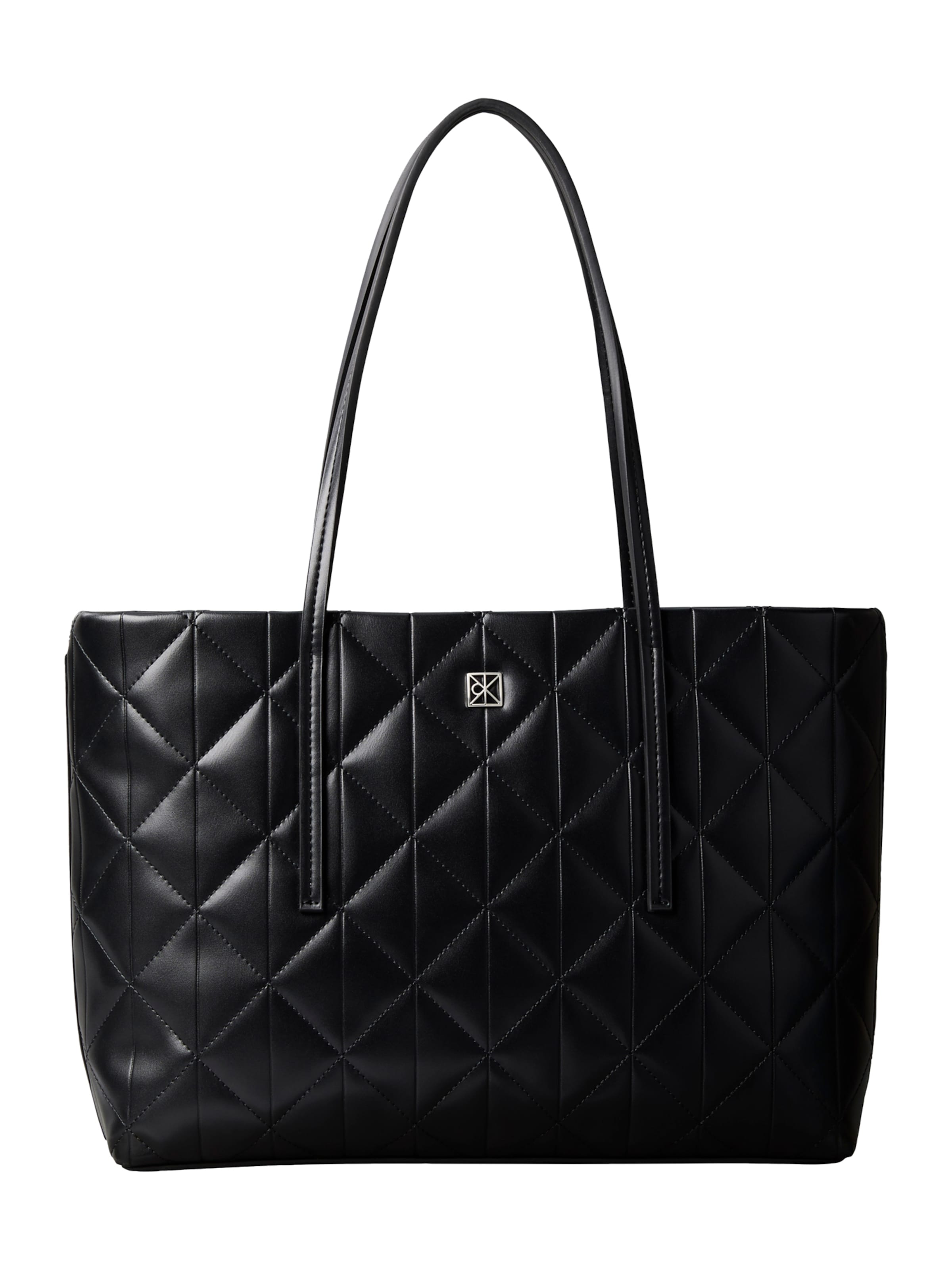 Geantă de umăr de la Calvin Klein pe negru: față