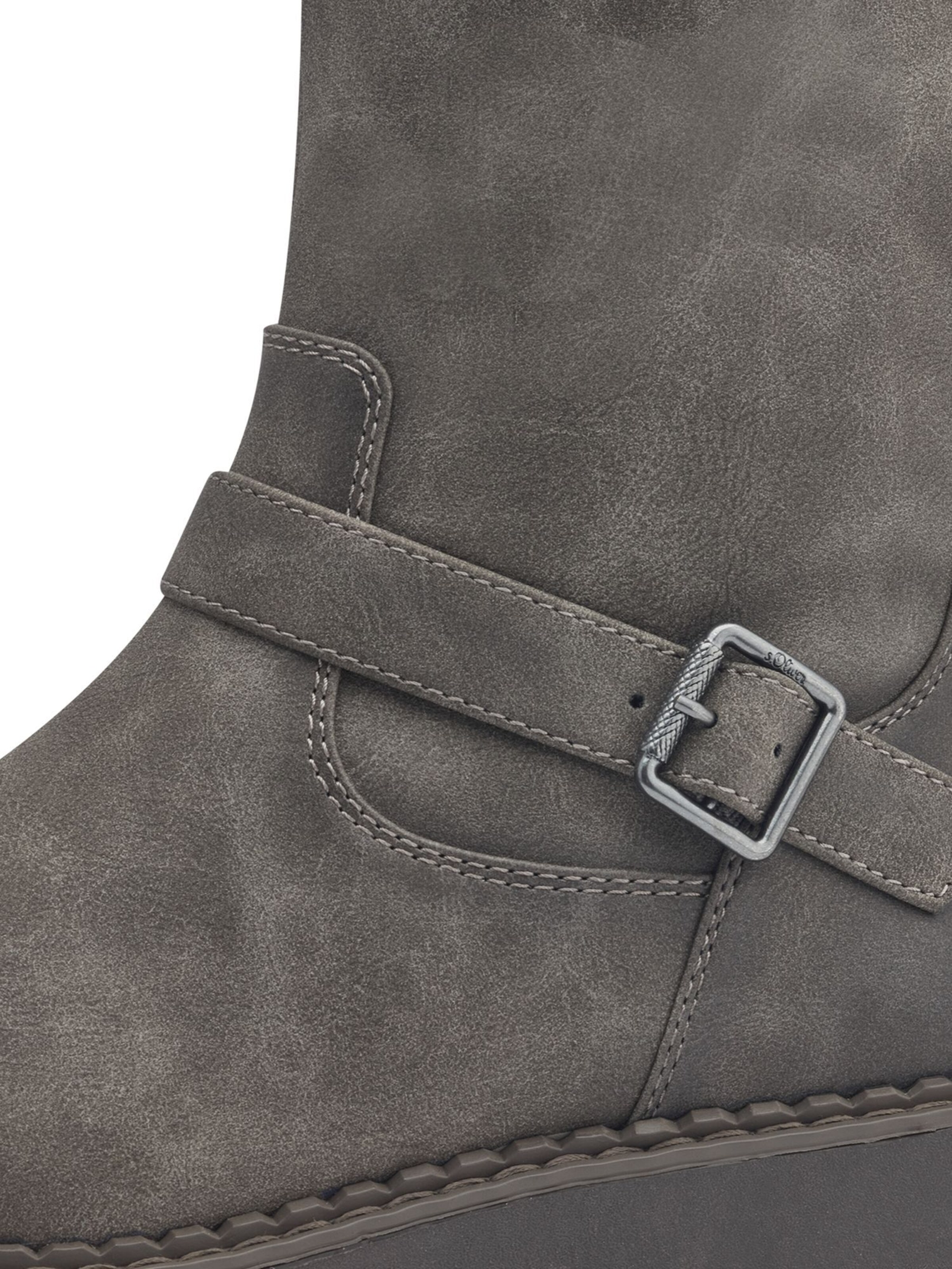 Bottes s.Oliver en gris