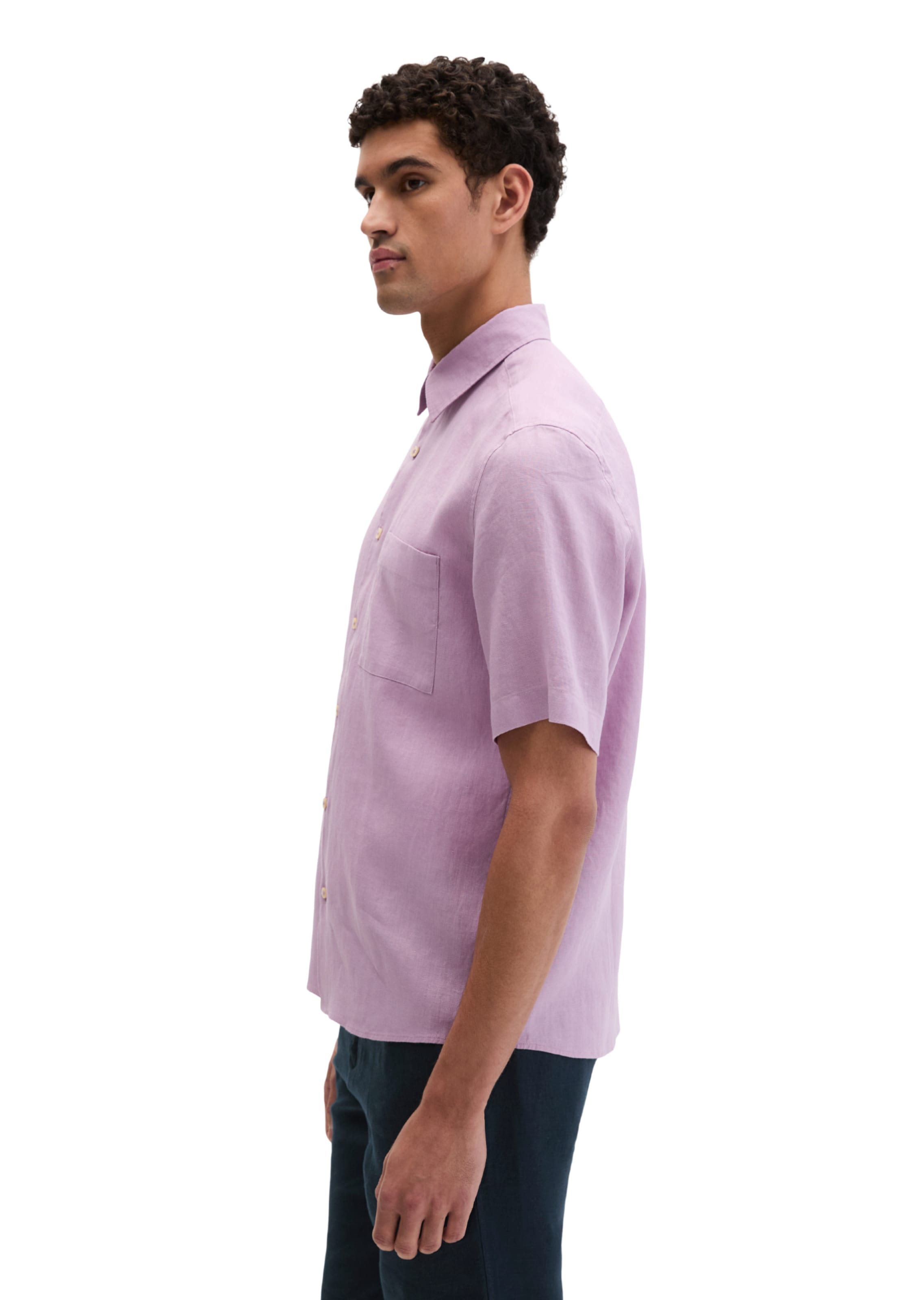 Marc O'Polo Regular fit Overhemd in Lila