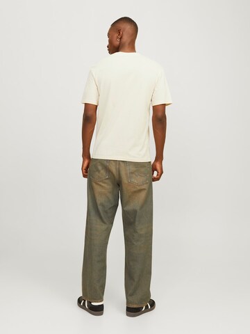 JACK & JONES Shirt 'JORSeven' in Beige