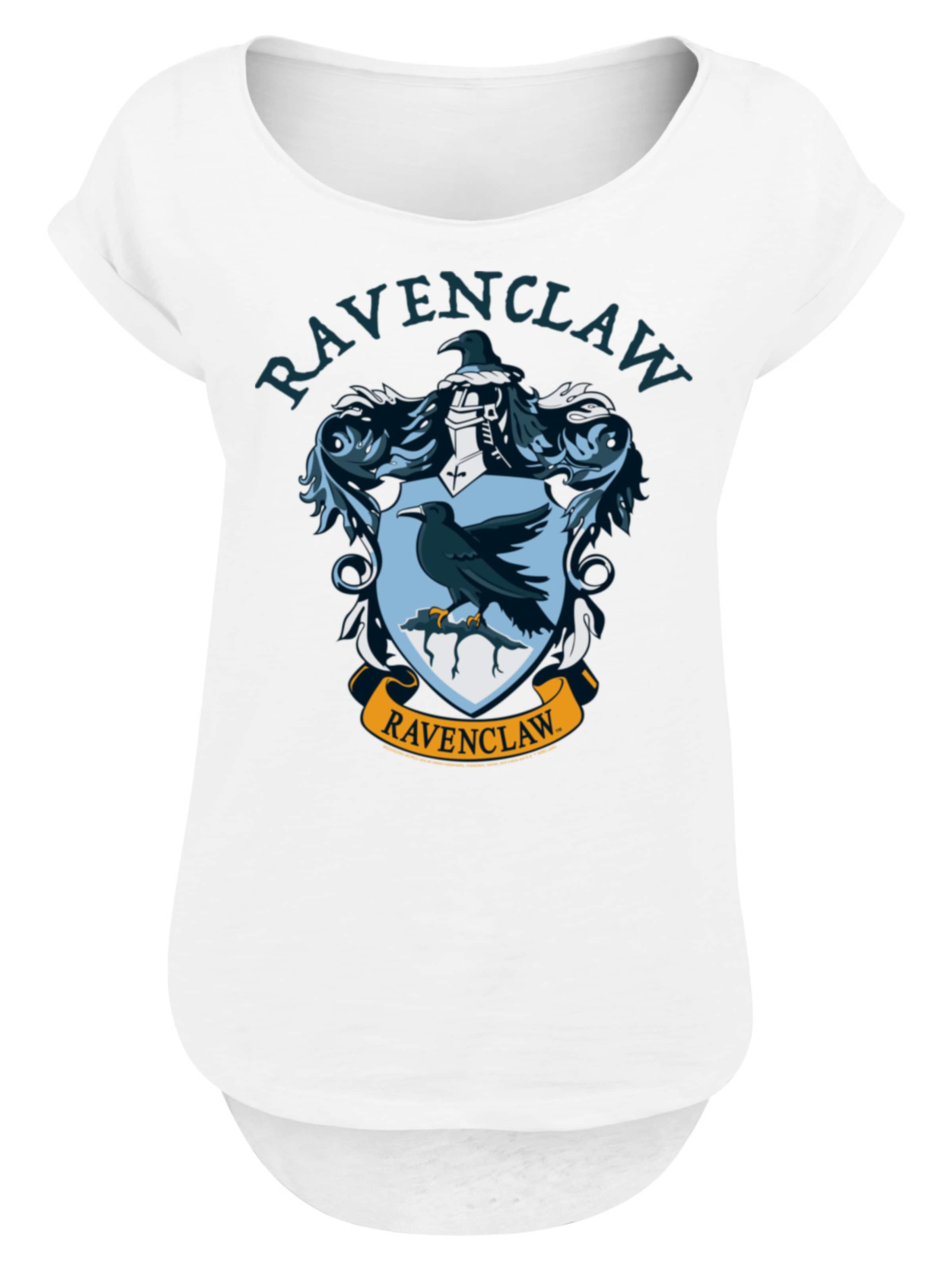F4NT4STIC T-Shirt 'Harry Potter Ravenclaw Crest' in hellblau / gelb / petrol / weiß, Produktansicht