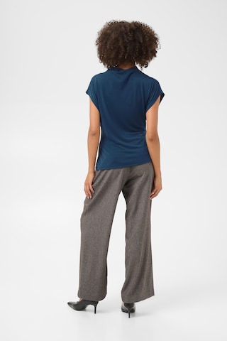 CULTURE - Blusa 'PHILLA' en azul