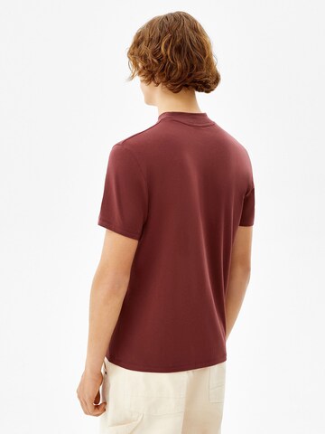 Bershka T-Shirt in Rot