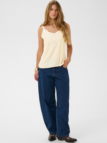 Cream Top 'CRAnna' in Beige