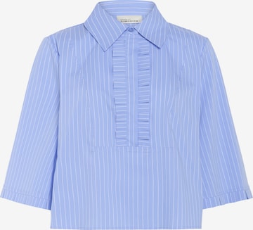 Chemisier KAREN BY SIMONSEN en bleu : devant