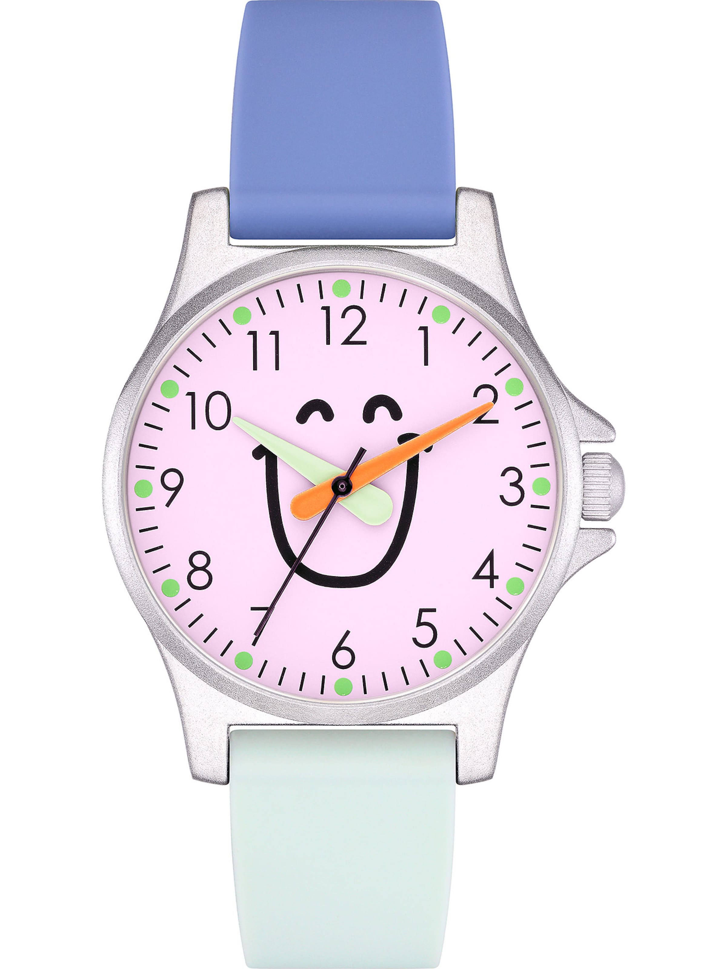 Cool Time Watch in Blue: front