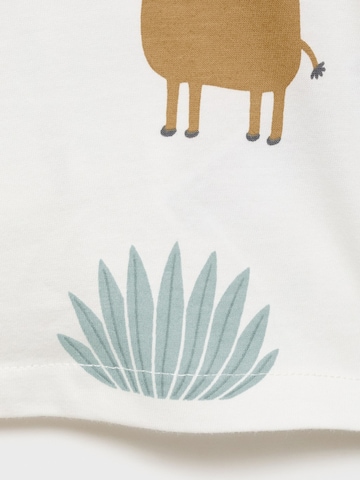 MANGO KIDS T-shirt 'DESERT' i vit