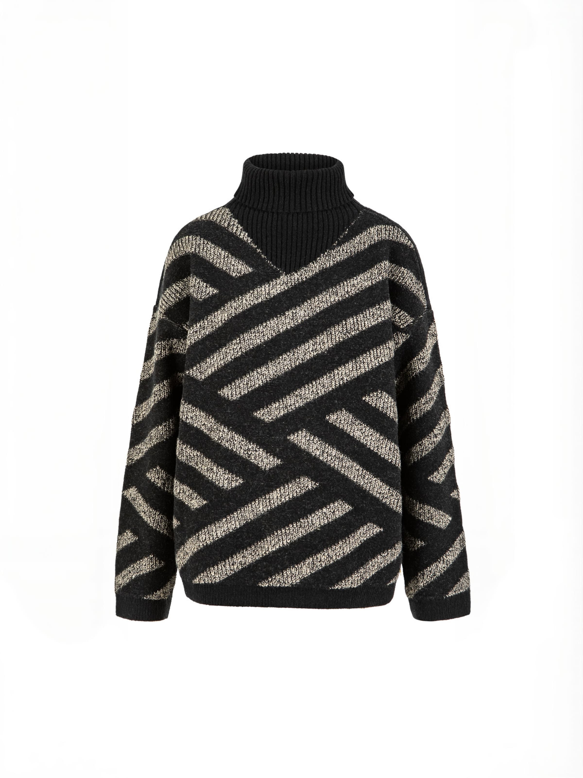 Pulover ' Knit ' de la Coster Copenhagen pe negru: față