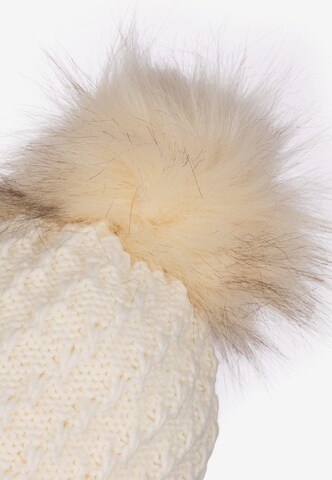 Cassandra Accessoires Beanie 'Liv' in White