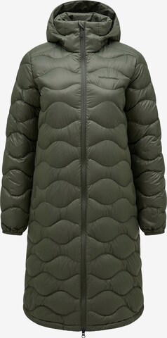 Manteau d’hiver PEAK PERFORMANCE en vert : devant