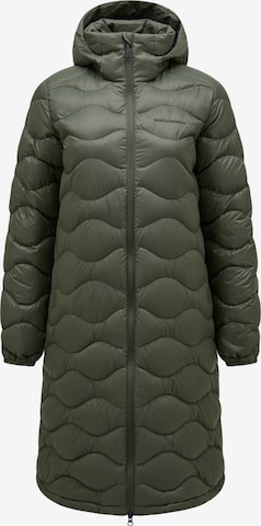 Manteau d’hiver PEAK PERFORMANCE en vert : devant