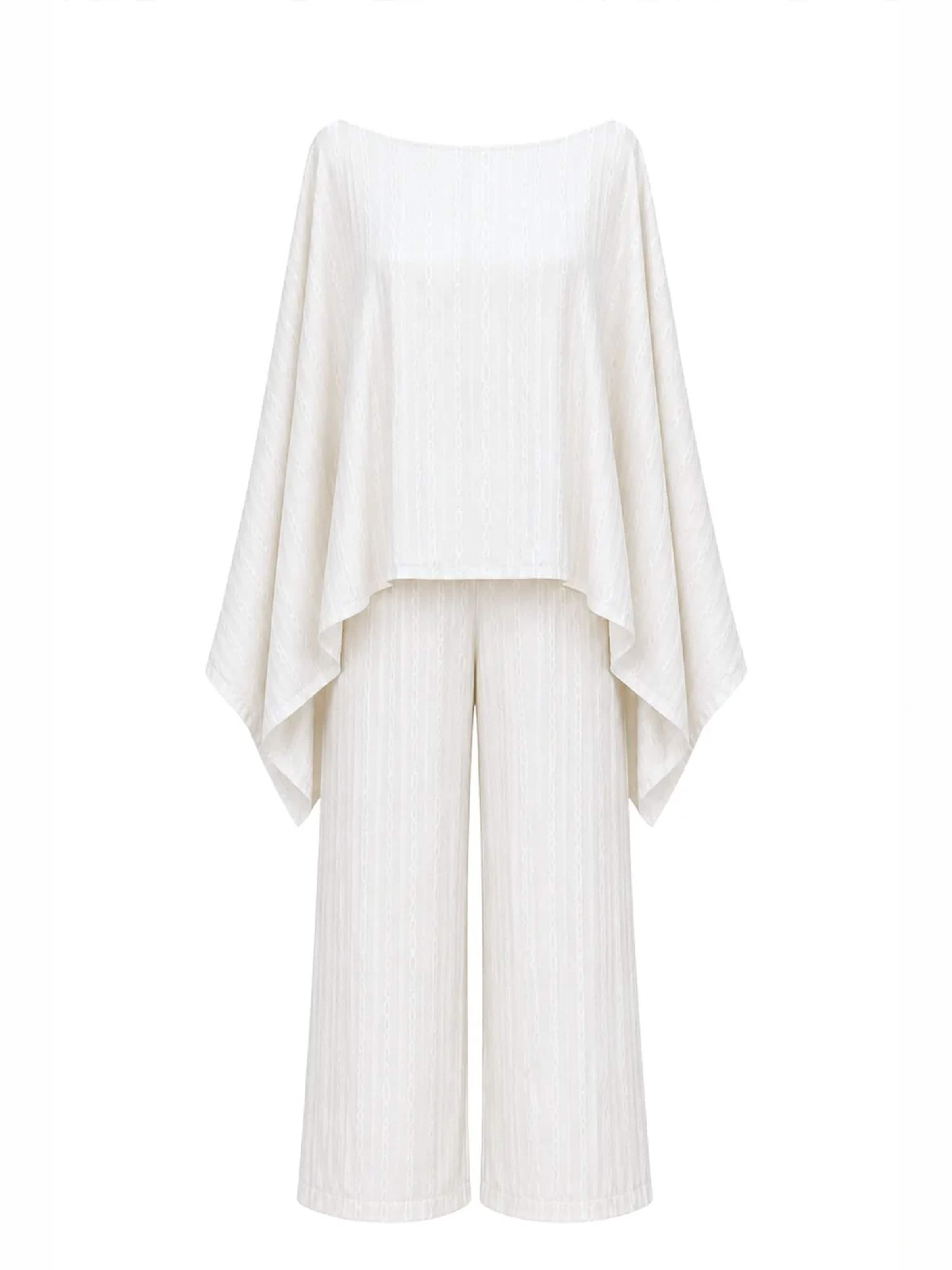 Pantalons de tailleur MixRay en beige