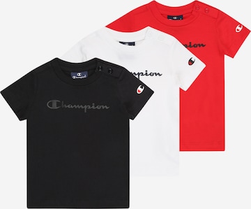 Champion Authentic Athletic Apparel Shirt in Rood: voorkant