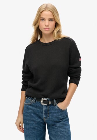 Superdry Trui in Blauw: voorkant