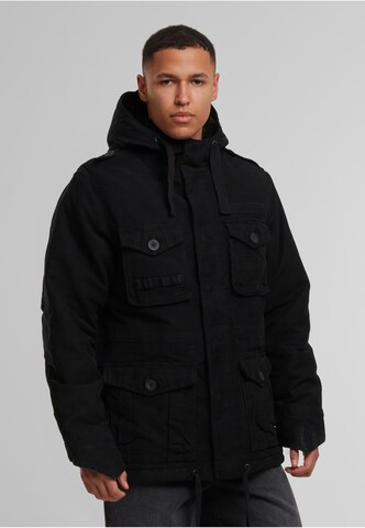 Brandit Between-Season Jacket in Black: front