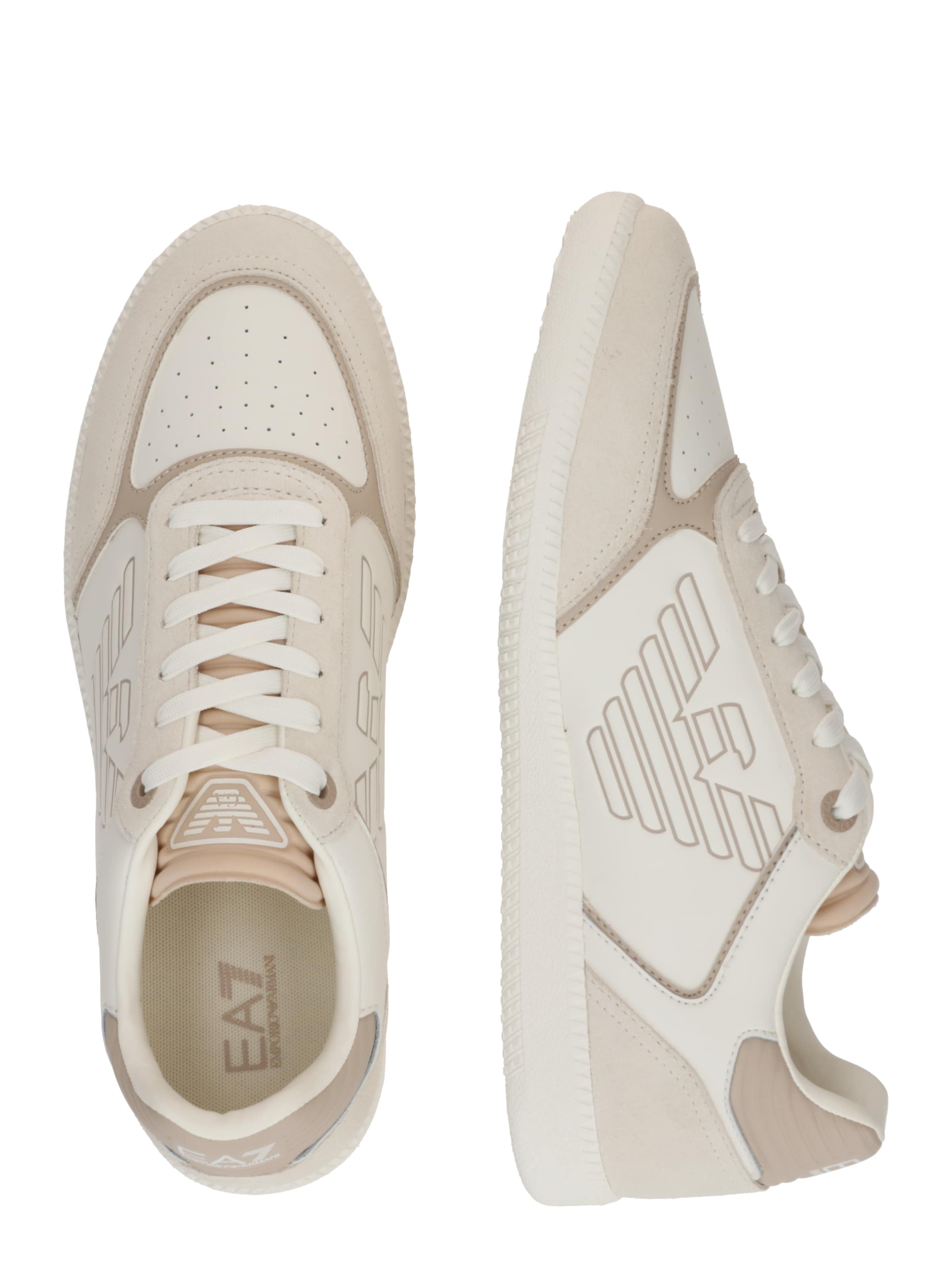 EA7 Emporio Armani Platform trainers 'NEW HERITAGE EAGLE' in White