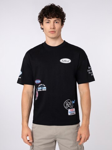 Sublevel Shirt in Black: front