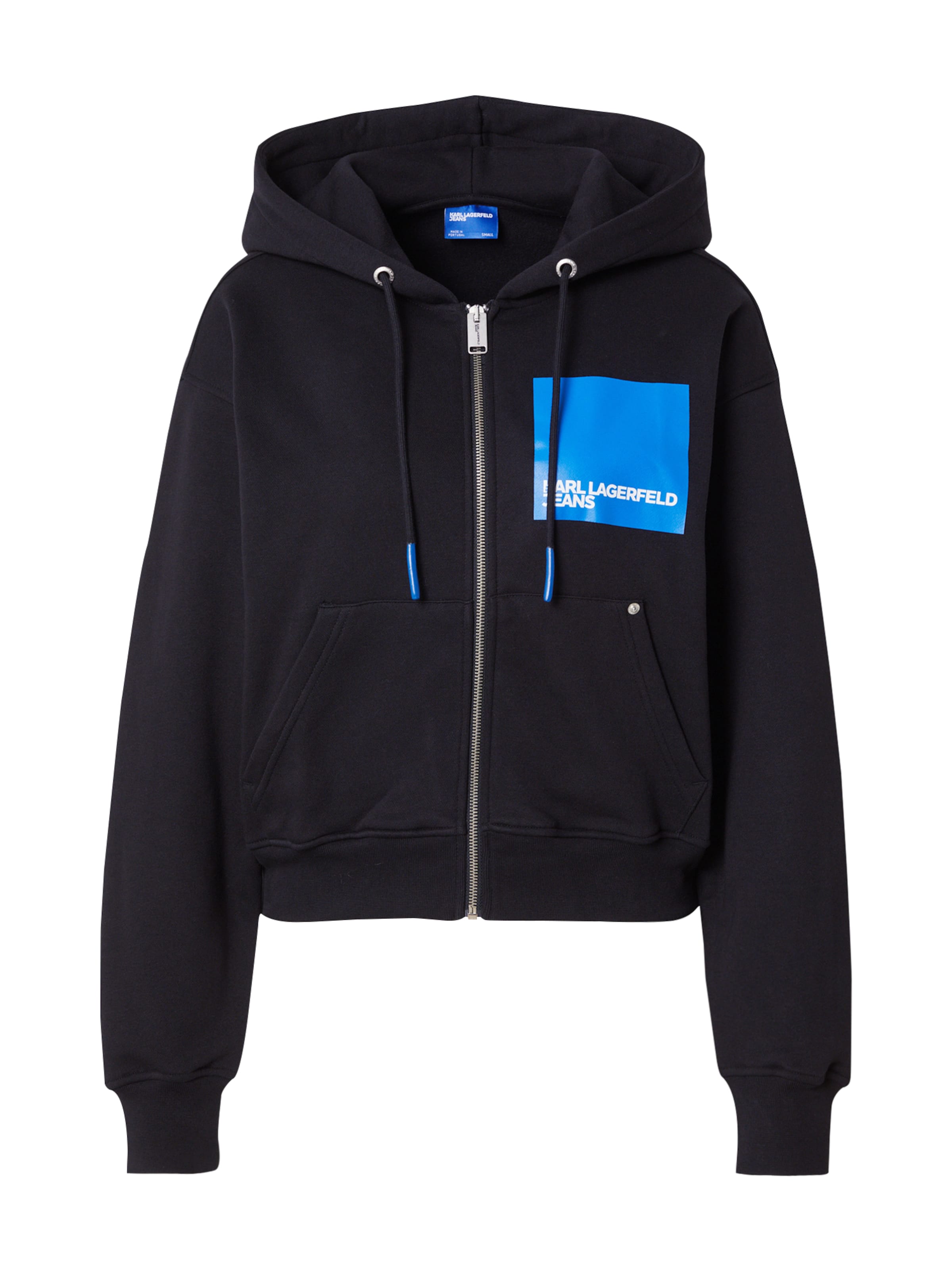 KARL LAGERFELD JEANS Mikina – černá: přední strana