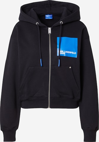 KARL LAGERFELD JEANSGornji dio trenirke - crna boja: prednji dio