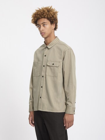 Volcom Regular Fit Hemd 'Tradestone' in Beige