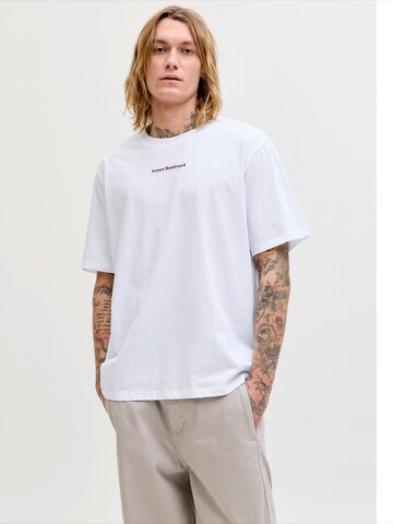 balta JACK & JONES Marškinėliai 'JJCITY'