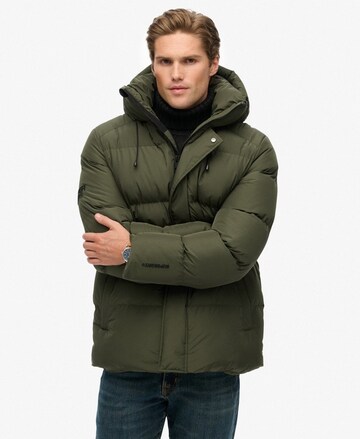 Veste d’hiver '5 Baffle' Superdry en vert