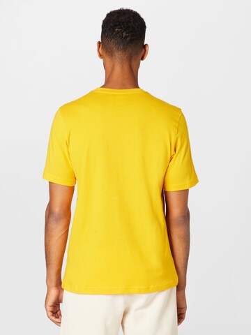 ADIDAS ORIGINALS Shirt 'Adicolor Classics Trefoil' in Yellow